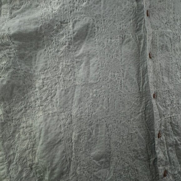 Robert Graham Long Sleeve Button Up Shirt Men Size 2XL White Textured Modal Poly - Picture 12 of 16